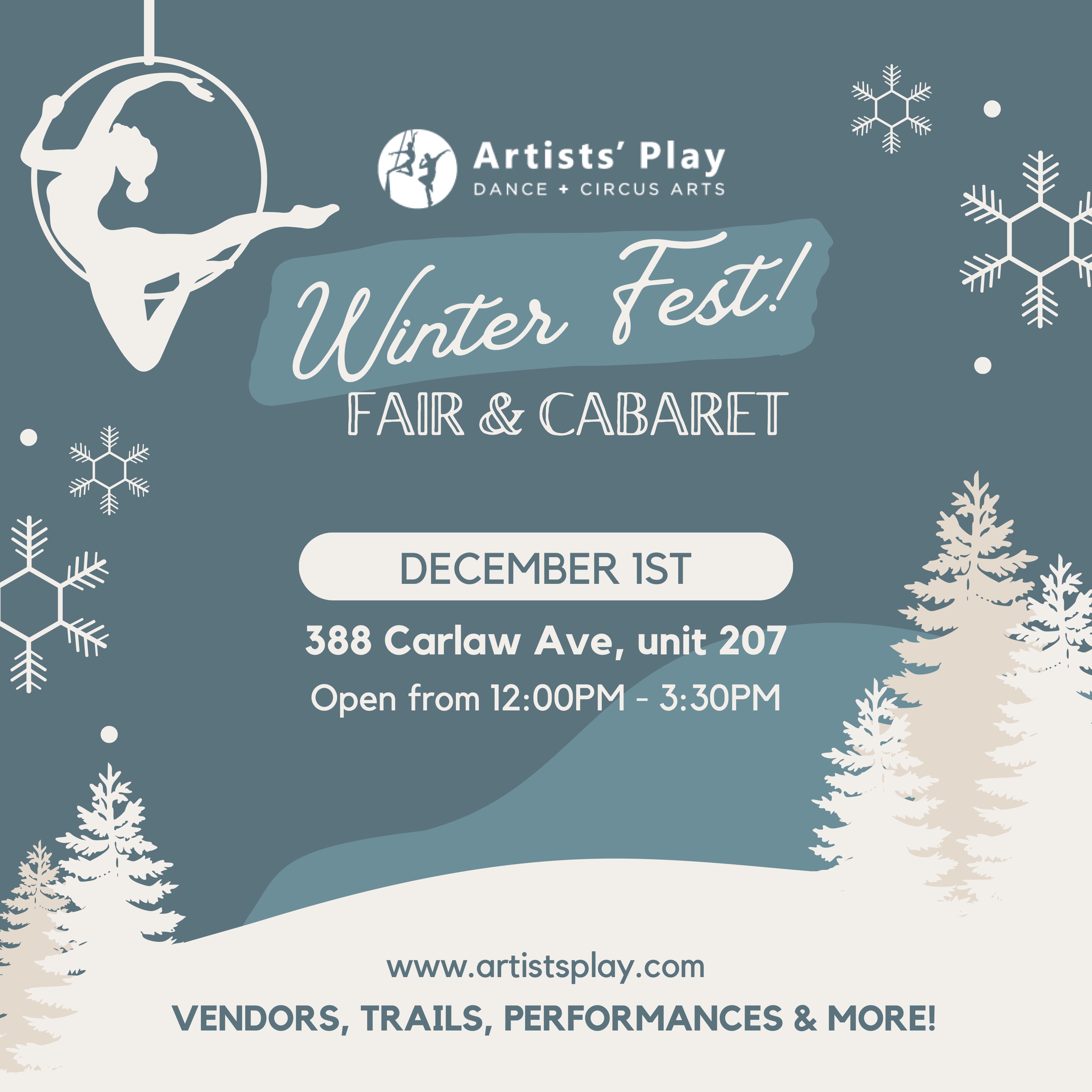 Winterfest Fair and Cabaret Circus Vendors Performances